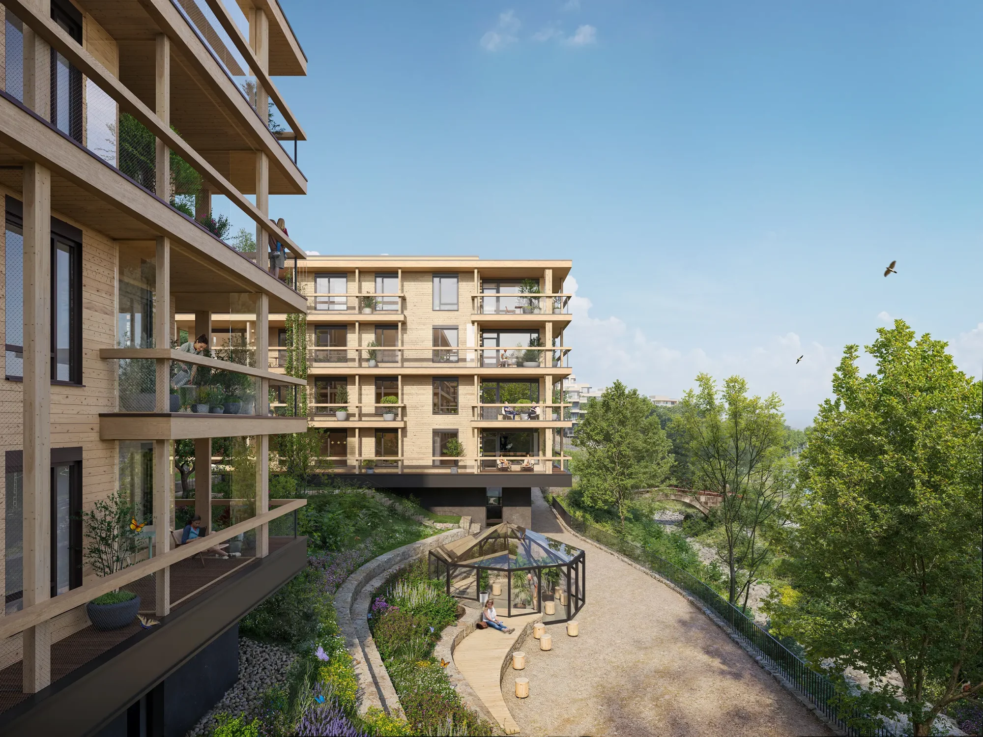 L3 Landås, Futurebuilt, sosial bærekraft, naturmangfold, uformell arkitektur