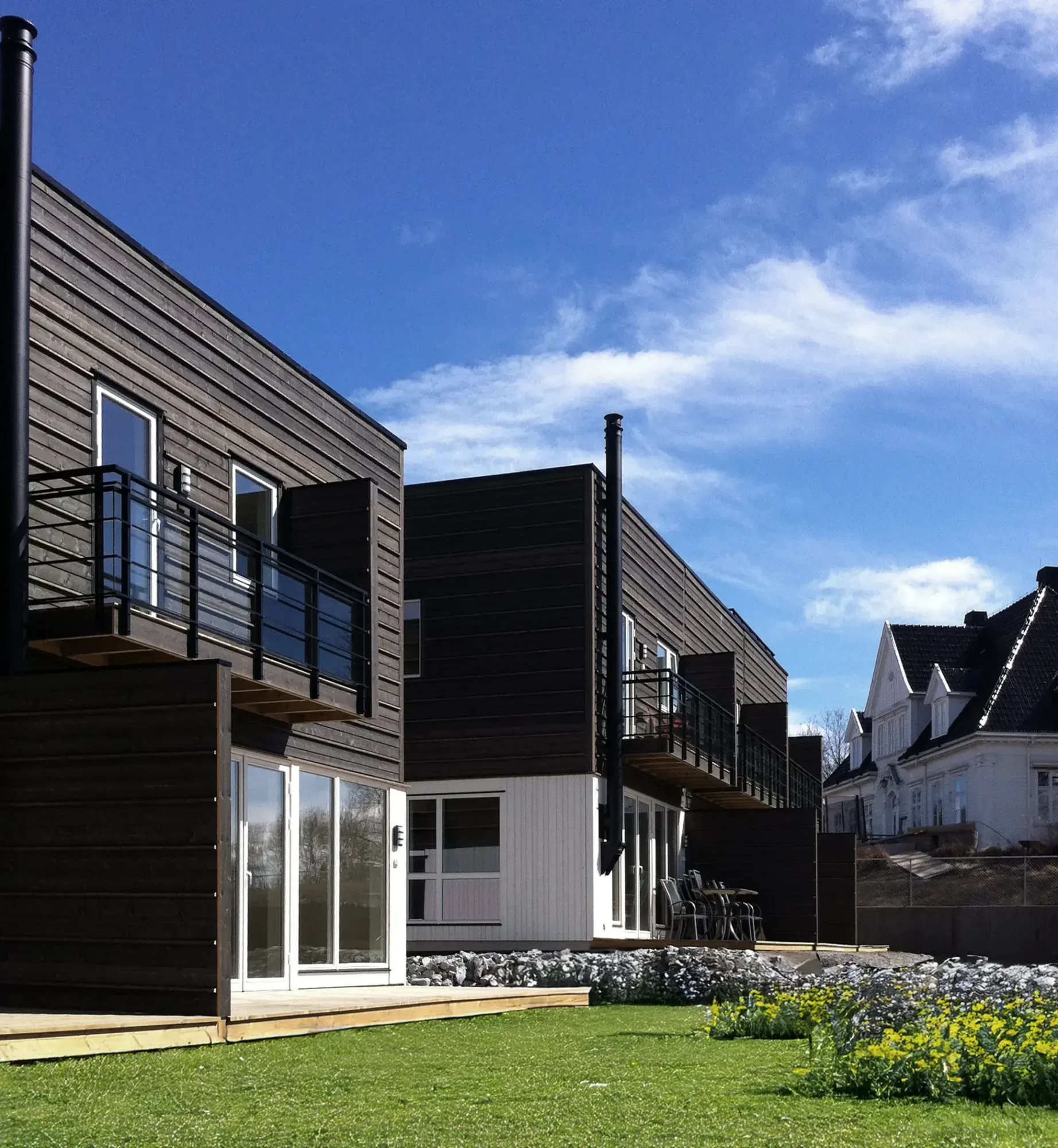 Nordviken, Martodden, Hamar. Boligområde med utsikt til Mjøsa, og grønne og landlige omgivelser.