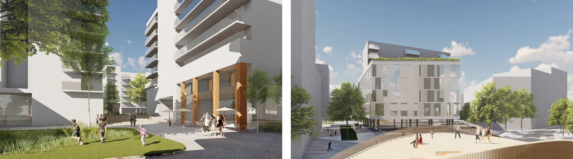 Fornebu Sør, Nordfelt sentrumsutvikling, byliv, bokvalitet, grønn mobilitet