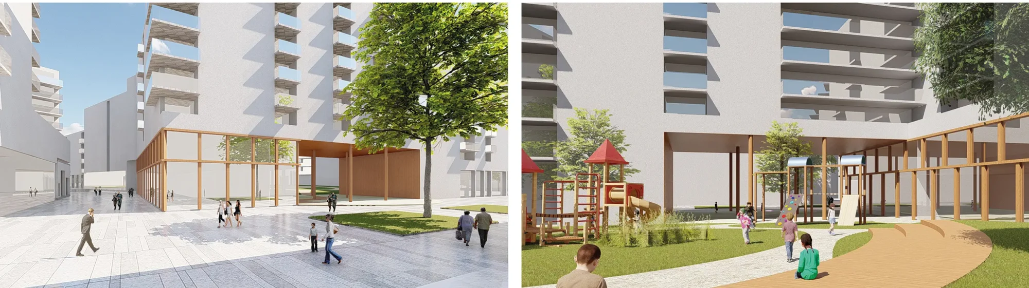 Fornebu Sør, Nordfelt sentrumsutvikling, byliv, bokvalitet, grønn mobilitet