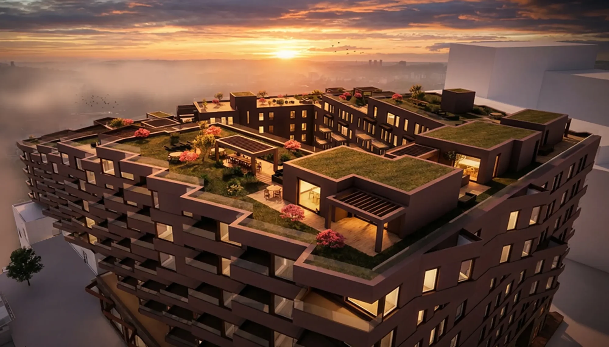 Fornebu Sør, Koksa 6, sentrumsutvikling, byliv, bokvalitet, grønn mobilitet