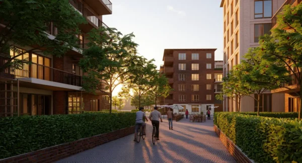 Lille Fornebu parallelloppdrag, gateliv